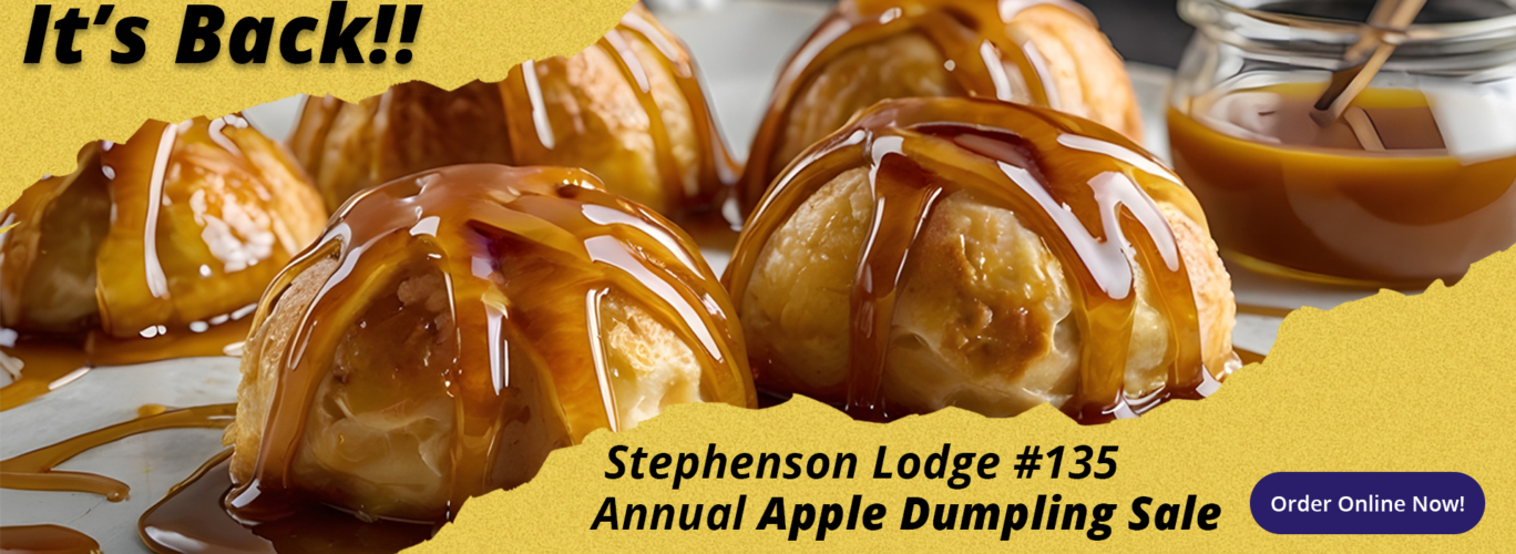 Annual Apple Dumpling Sale